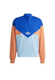 ADIDAS ORIGINALS Felpa 'Seasonal Archive'  blu / arancione / bianco