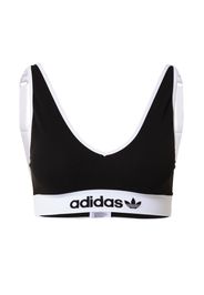 ADIDAS ORIGINALS Reggiseno  nero / bianco