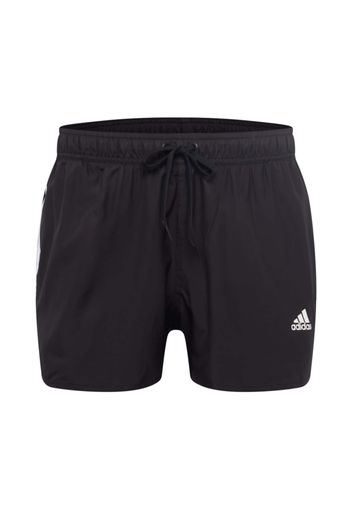 ADIDAS PERFORMANCE Pantaloncini sportivi da bagno  nero / bianco