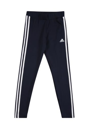 ADIDAS PERFORMANCE Pantaloni sportivi  bianco / blu scuro