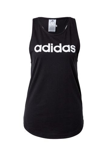 ADIDAS PERFORMANCE Top sportivo  nero / bianco