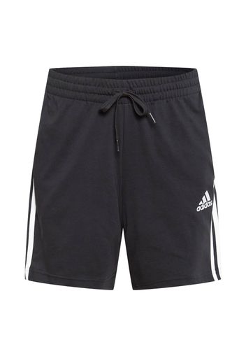 ADIDAS PERFORMANCE Pantaloni sportivi  nero / bianco