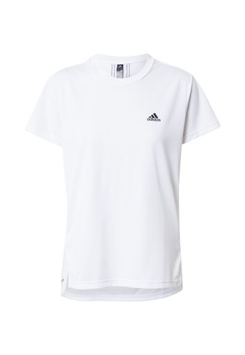 ADIDAS PERFORMANCE Maglia funzionale  bianco / nero