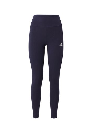 ADIDAS PERFORMANCE Pantaloni sportivi  bianco / blu scuro