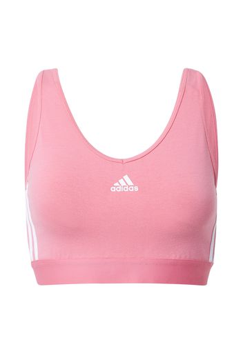 ADIDAS PERFORMANCE Reggiseno sportivo  rosa chiaro / bianco