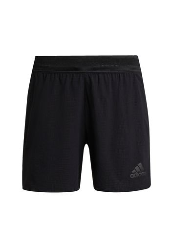 ADIDAS PERFORMANCE Pantaloni sportivi  nero / grigio argento