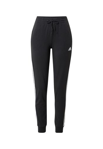 ADIDAS PERFORMANCE Pantaloni sportivi  nero / bianco