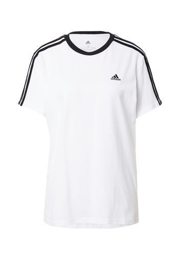 ADIDAS PERFORMANCE Maglia funzionale  bianco / nero