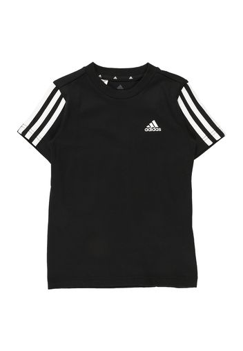 ADIDAS PERFORMANCE Maglia funzionale  nero / bianco