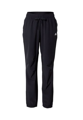 ADIDAS PERFORMANCE Pantaloni sportivi  nero / bianco