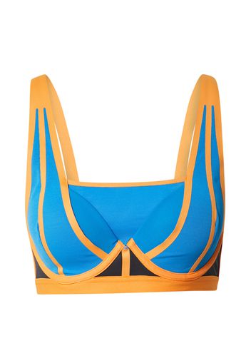 ADIDAS PERFORMANCE Reggiseno sportivo  arancione / nero / blu