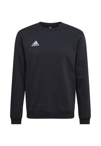 ADIDAS PERFORMANCE Felpa sportiva  nero / bianco