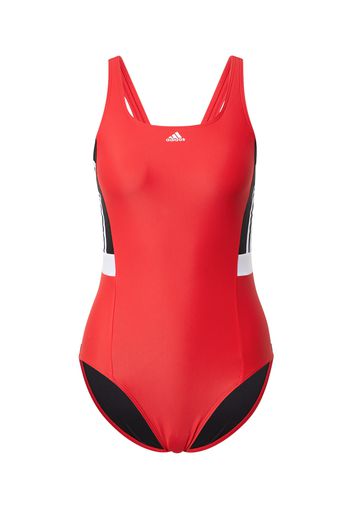 ADIDAS PERFORMANCE Costume intero sportivo  rosso / bianco / navy