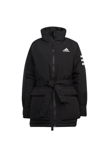 ADIDAS PERFORMANCE Giacca per outdoor 'Utilitas'  nero / bianco