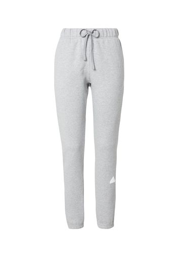 ADIDAS PERFORMANCE Pantaloni sportivi  bianco / grigio chiaro