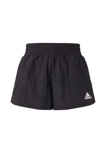 ADIDAS PERFORMANCE Pantaloni sportivi  nero / bianco