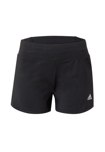 ADIDAS PERFORMANCE Pantaloni sportivi  nero / bianco