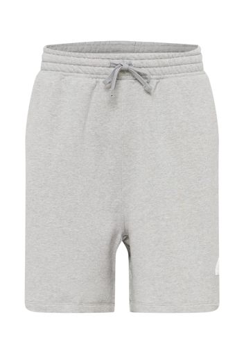 ADIDAS PERFORMANCE Pantaloni sportivi  grigio / bianco