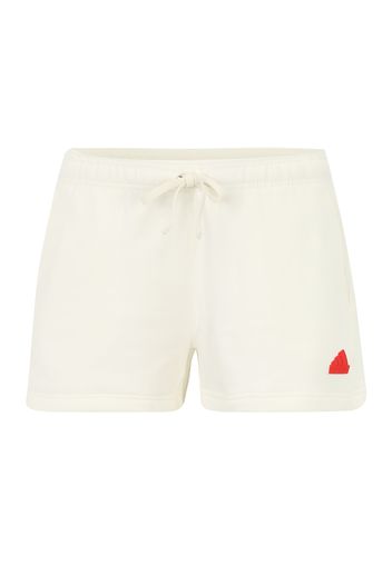 ADIDAS PERFORMANCE Pantaloni sportivi  bianco / rosso