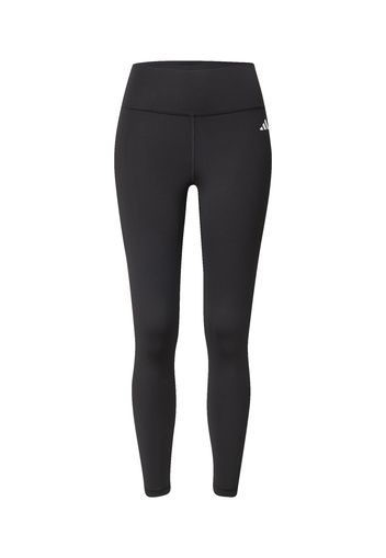 ADIDAS PERFORMANCE Pantaloni sportivi  nero / bianco