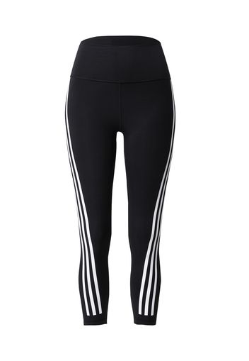 ADIDAS PERFORMANCE Pantaloni sportivi  nero / bianco