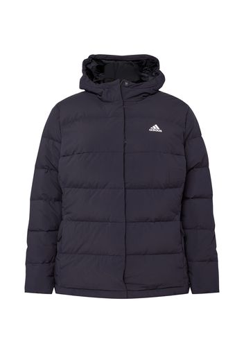 ADIDAS PERFORMANCE Giacca sportiva  nero / bianco