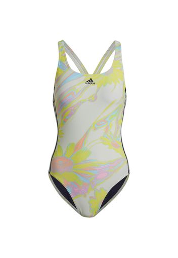 ADIDAS PERFORMANCE Costume intero sportivo  verde pastello / canna / albicocca / blu chiaro