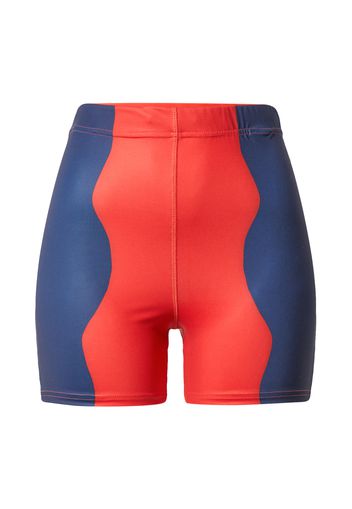 ADIDAS PERFORMANCE Pantaloni sportivi  rosso / blu notte