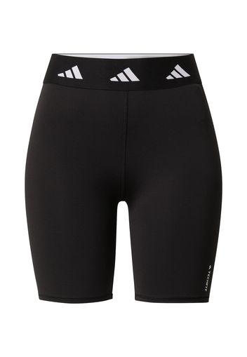 ADIDAS PERFORMANCE Pantaloni sportivi  nero / bianco