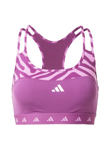 ADIDAS PERFORMANCE Reggiseno sportivo  lilla / bianco / lavanda