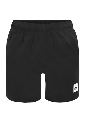 ADIDAS PERFORMANCE Pantaloncini sportivi da bagno  nero / bianco