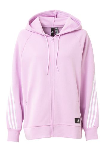 ADIDAS PERFORMANCE Giacca di felpa sportiva  sambuco / bianco