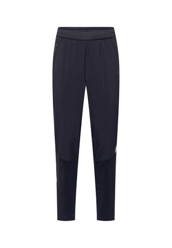 ADIDAS PERFORMANCE Pantaloni sportivi  nero / bianco