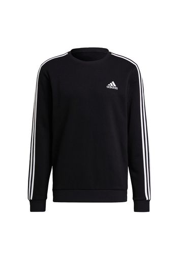 ADIDAS PERFORMANCE Felpa sportiva  nero / bianco