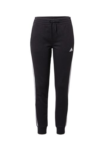 ADIDAS PERFORMANCE Pantaloni sportivi  nero / bianco