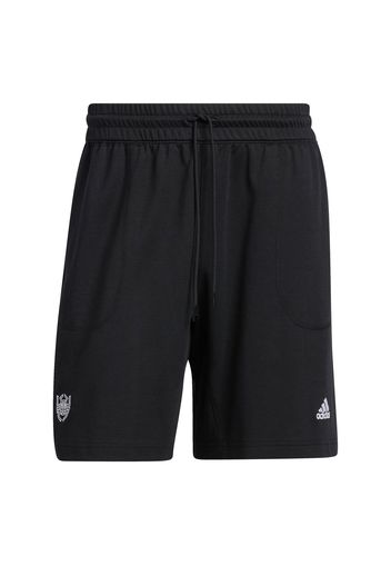 ADIDAS PERFORMANCE Pantaloni sportivi 'Donovan Mitchell'  nero / bianco