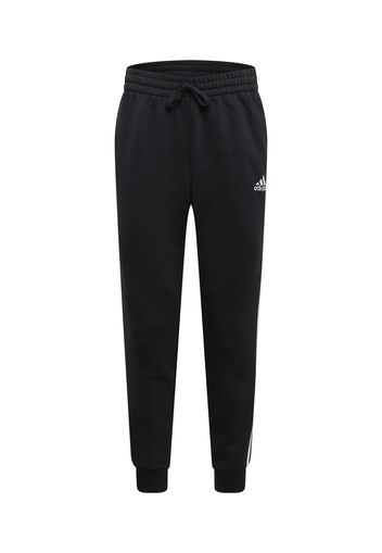 ADIDAS PERFORMANCE Pantaloni sportivi  nero / bianco