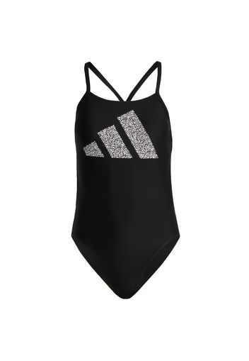 ADIDAS PERFORMANCE Costume intero sportivo  nero / bianco