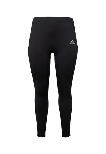 ADIDAS PERFORMANCE Pantaloni sportivi  nero / bianco