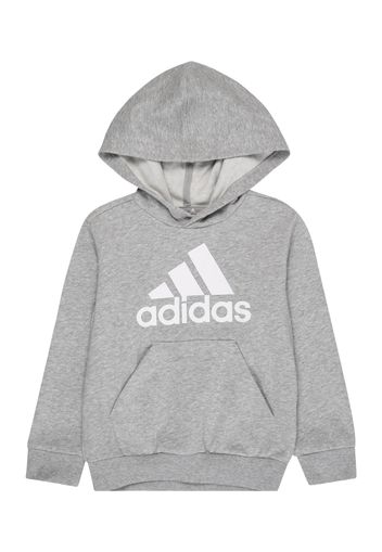 ADIDAS PERFORMANCE Felpa sportiva  grigio sfumato / bianco