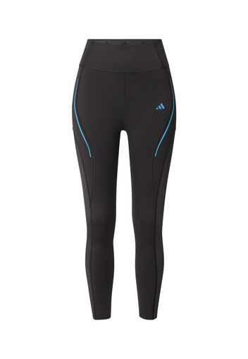 ADIDAS PERFORMANCE Pantaloni sportivi  turchese / nero