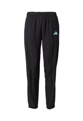 ADIDAS PERFORMANCE Pantaloni sportivi  turchese / nero