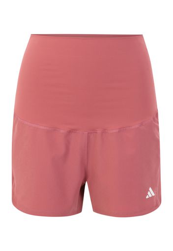 ADIDAS PERFORMANCE Pantaloni sportivi 'MAT'  rosé / bianco