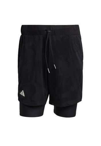 ADIDAS PERFORMANCE Pantaloni sportivi  nero / bianco