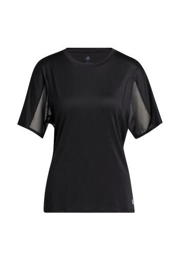 ADIDAS PERFORMANCE Maglia funzionale  nero / bianco