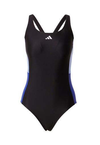 ADIDAS PERFORMANCE Costume intero sportivo  blu reale / blu chiaro / nero