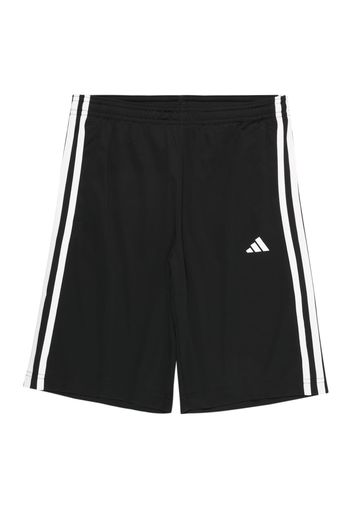 ADIDAS PERFORMANCE Pantaloni sportivi  nero / bianco