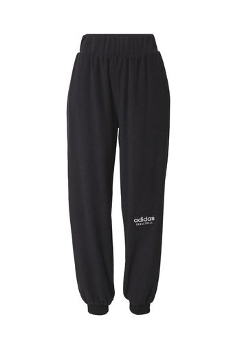 ADIDAS PERFORMANCE Pantaloni sportivi  nero / bianco