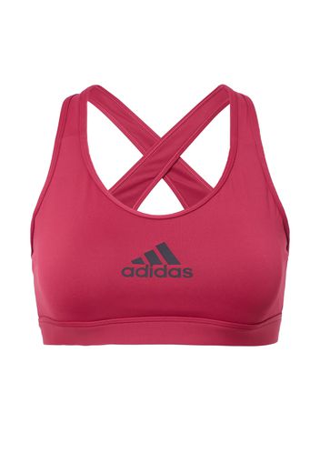 ADIDAS PERFORMANCE Reggiseno sportivo  nero / bianco