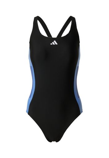 ADIDAS PERFORMANCE Costume intero sportivo  blu / nero / bianco